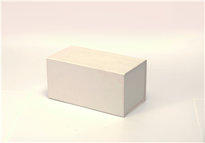 Foldable flip-top hand-made box