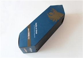 Electronic product shaped card box