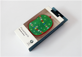 Transparent window hook card box