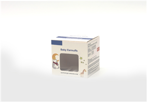 Transparent window card box