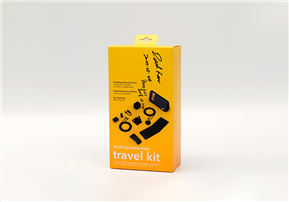 Electronic product set hook card box